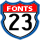 23rd annual fonts fest