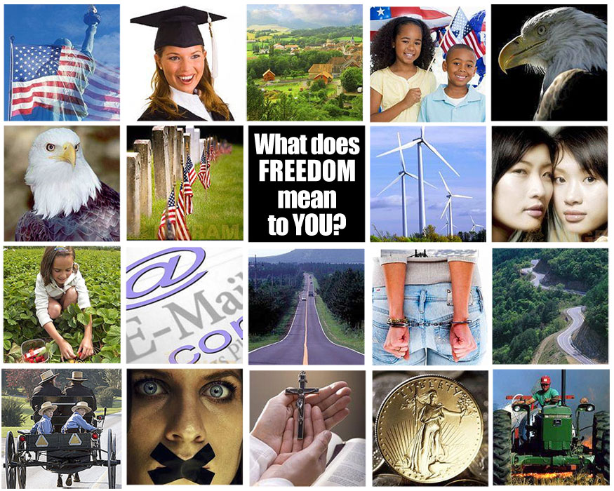 What does Freedom mean to you?